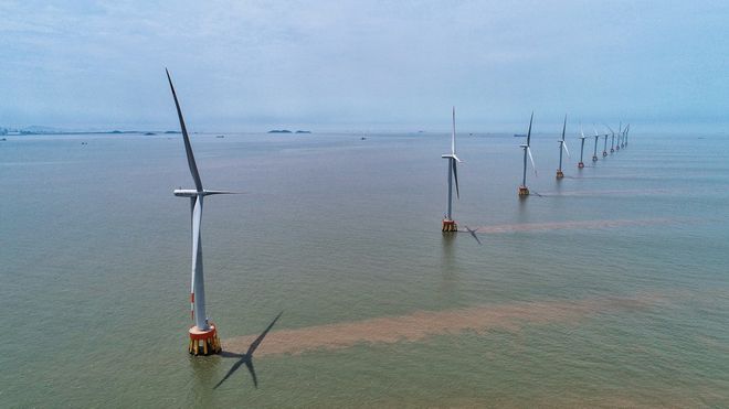 海洋风电项目启动，清洁能源布局全面拓展
