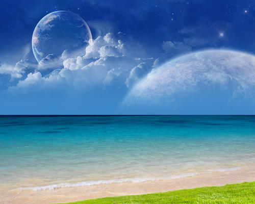 深秋山间白云画卷，梦幻景色如诗如画