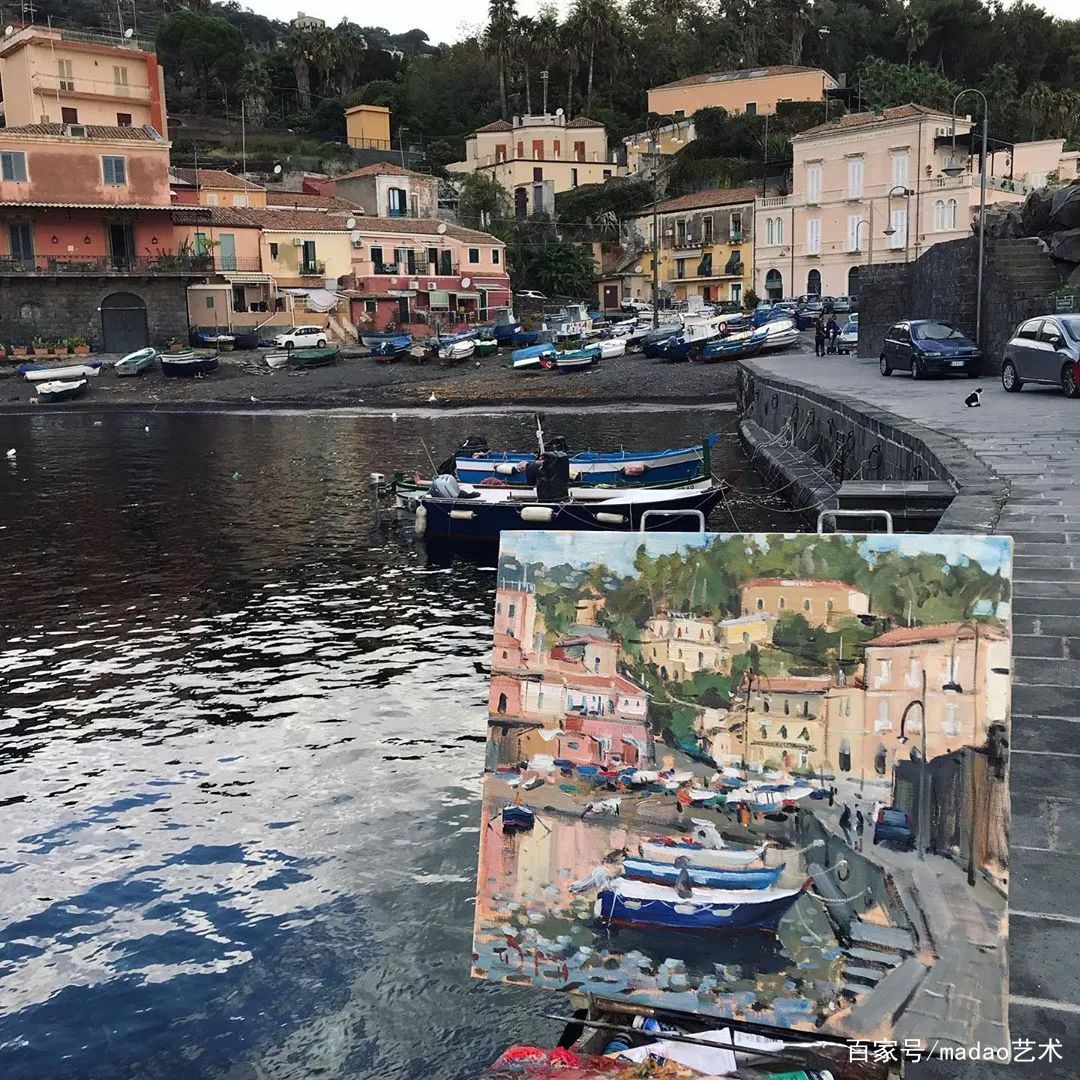 旅行中的风景艺术、情感深度联结体验